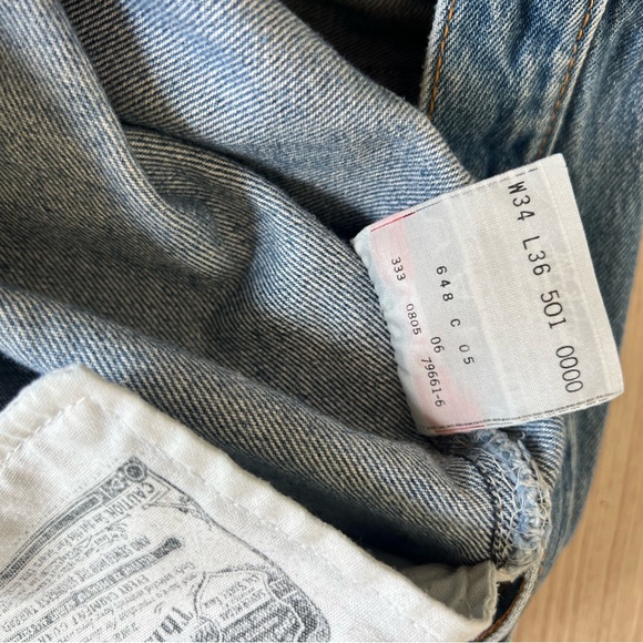 Vintage Levi’s 501 32x36 - Picture 10 of 13